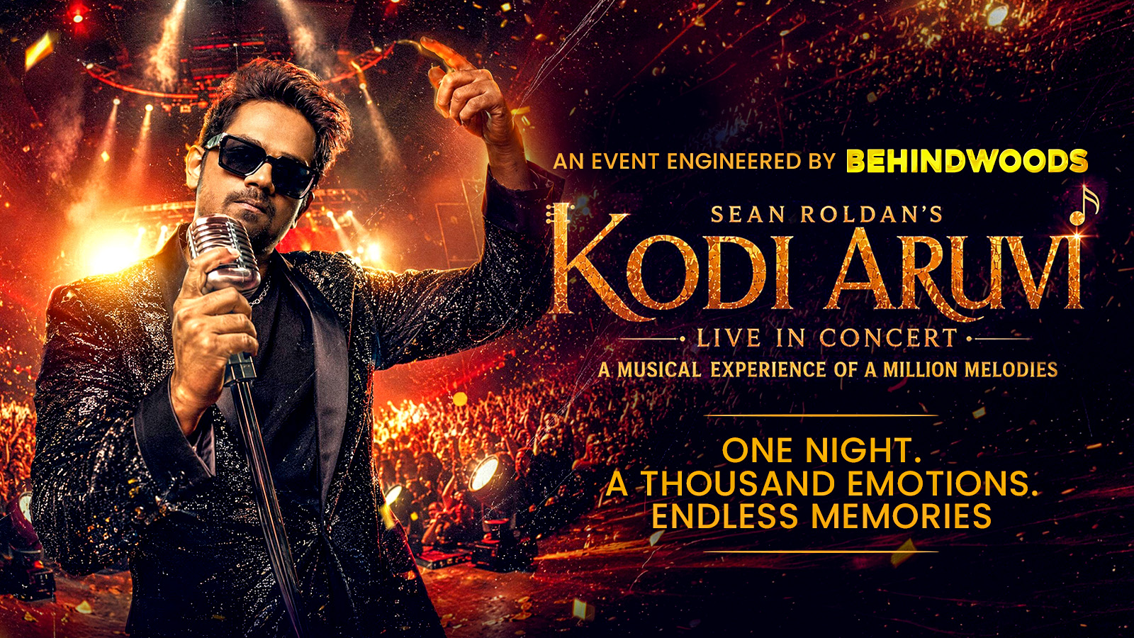 Sean Roldan’s Kodi Aruvi – Live in Concert — Kodi Aruvi party in Chembarambakkam