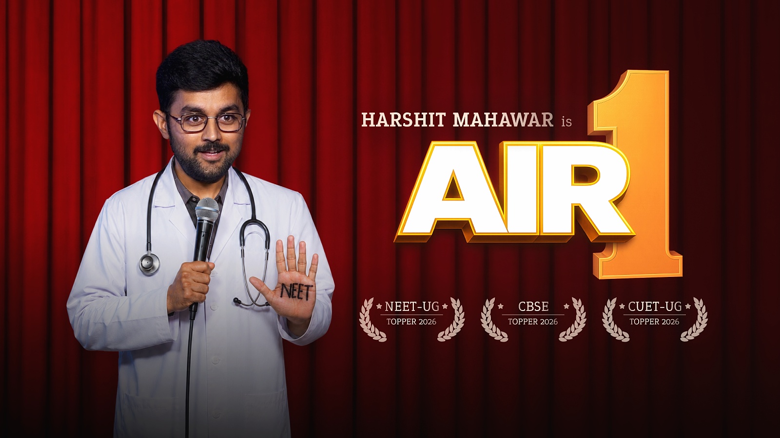 AIR 1 - A Standup Comedy Show by Harshit Mahawar — Comedy party in Bengaluru