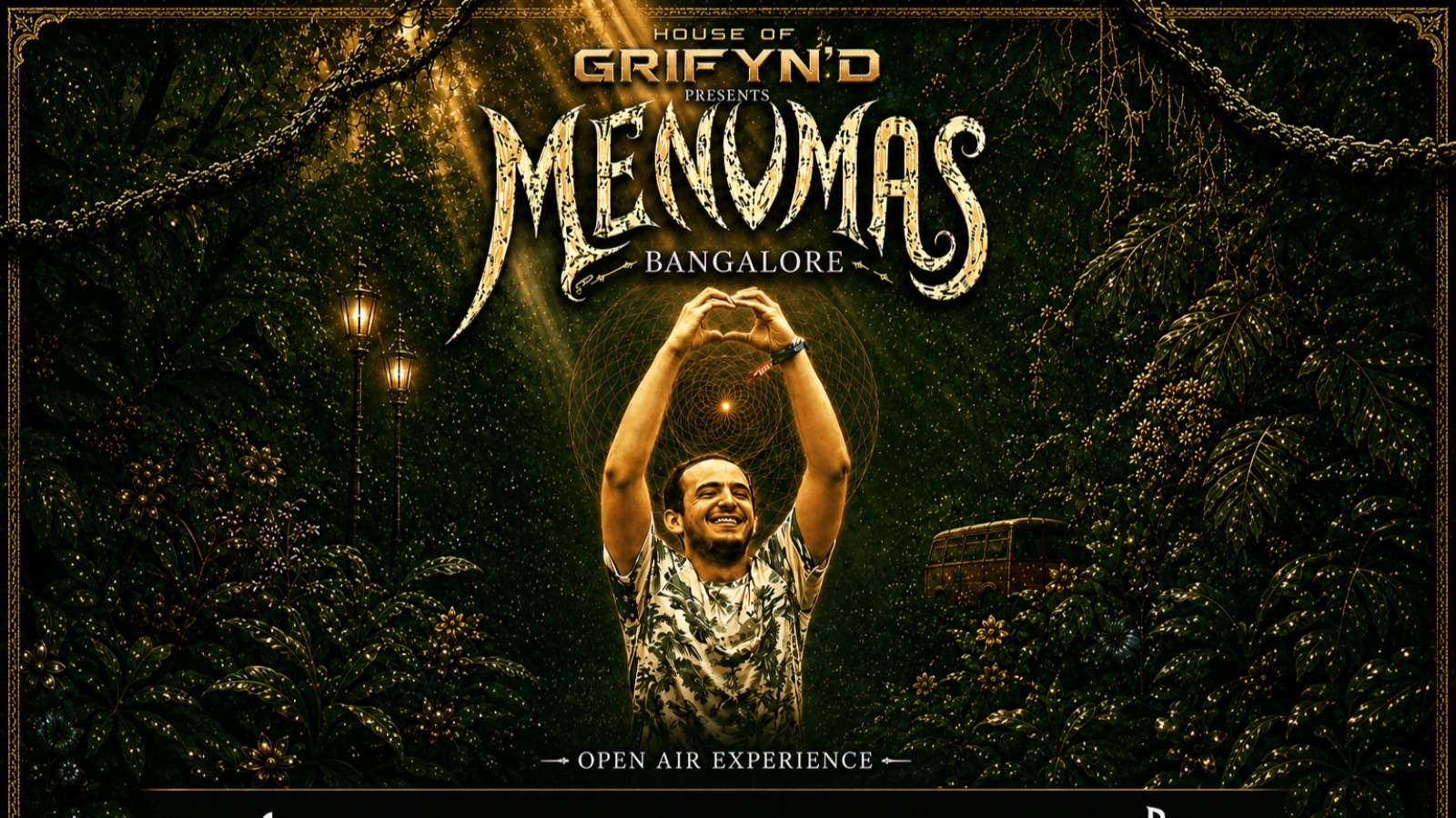 Menumas live | Bangalore — Open Air Experience party in Bengaluru