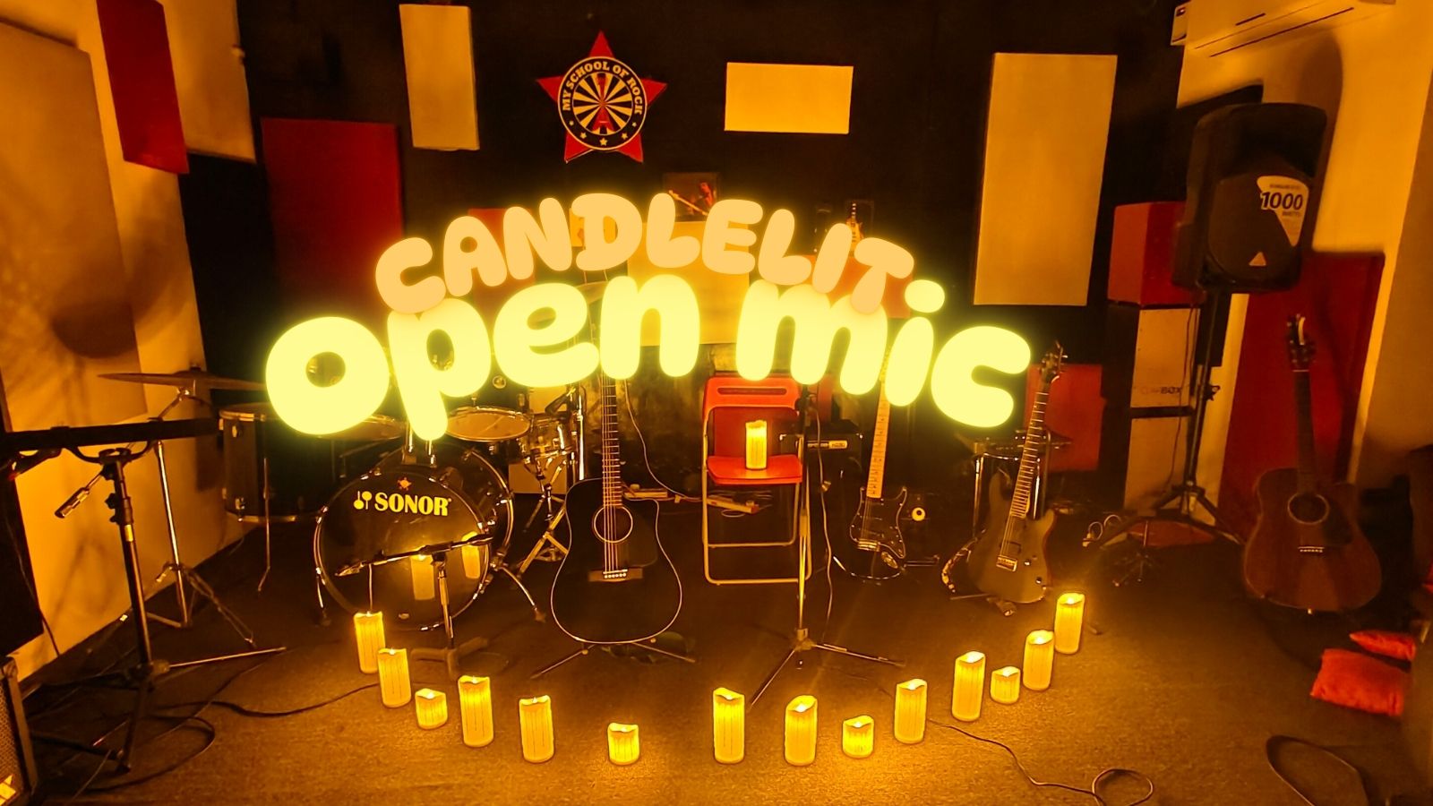 OPEN MIC: CANDLELIT GLOW AND FLOW — OPEN MIC party in Bengaluru