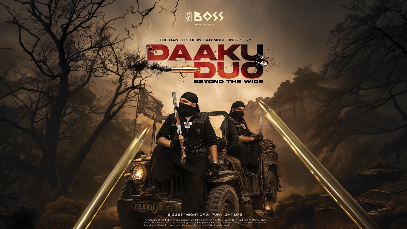DAAKU DUO — Beyond the Wide — DJ Beats party in Jaipur