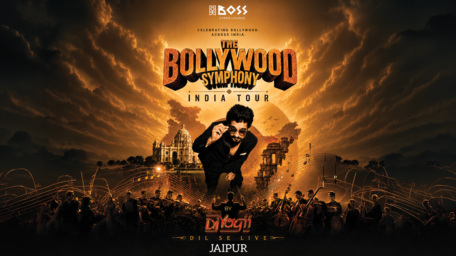 The Bollywood Symphony — Yogii India Tour — Bollywood Live party in Jaipur