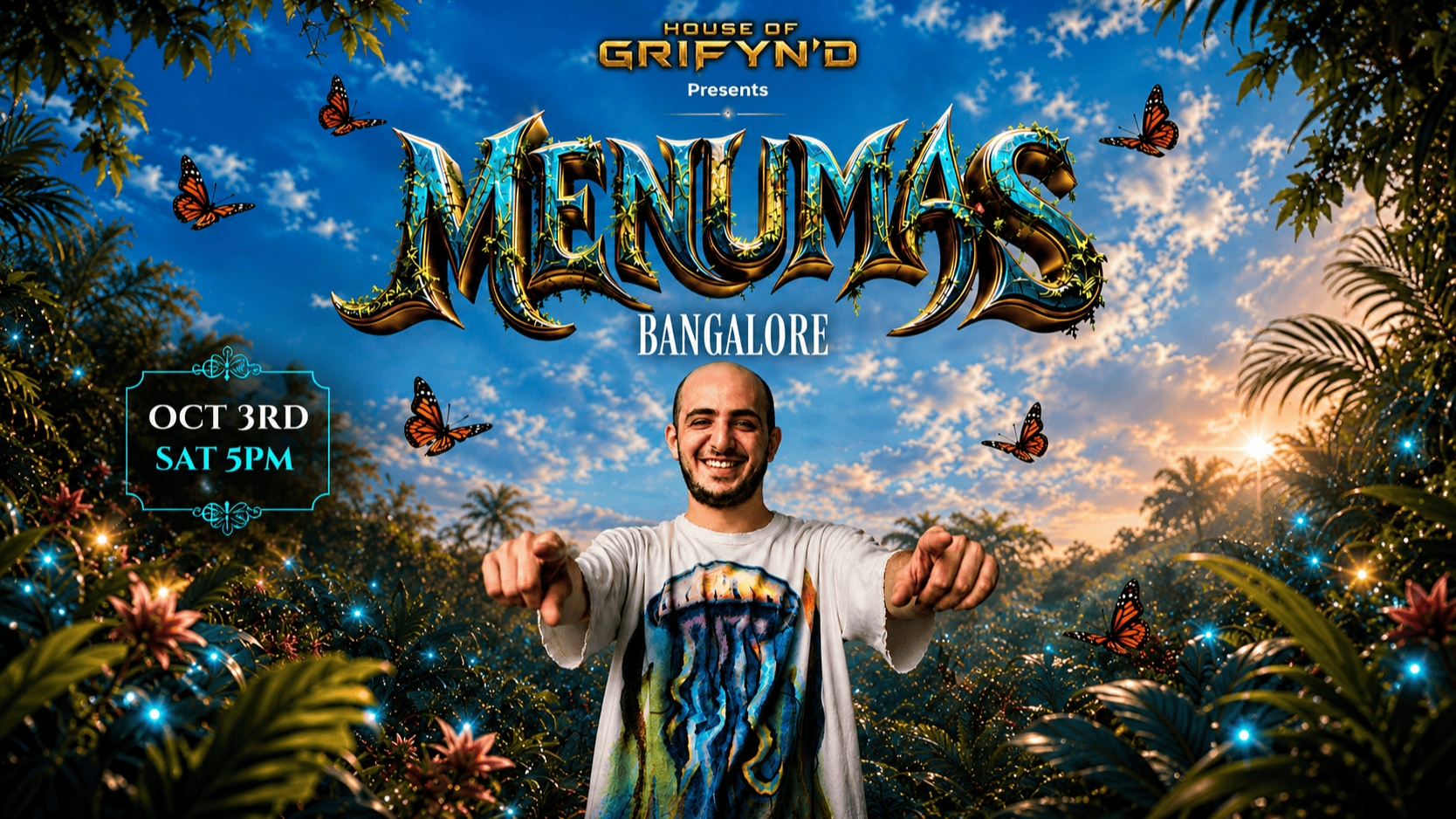Menumas live | Bangalore — Menumas live party in Bengaluru