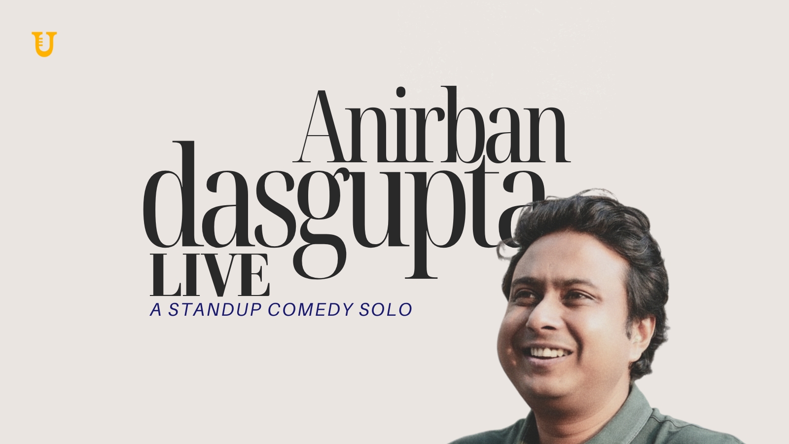 Anirban Dasgupta Live — Comedy party in Bengaluru