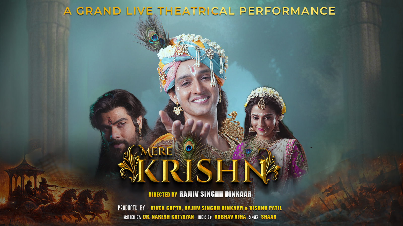 Mere Krishn | A Live Theatrical Experience of Shree Krishn's Life | Jaipur — Theatre party in Jaipur